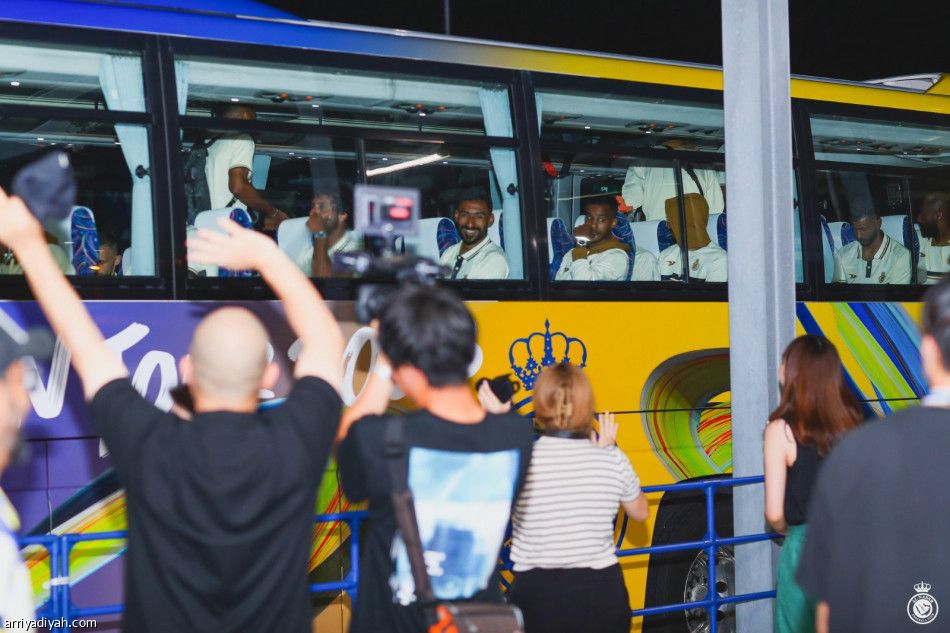 النصر يصل إلى اليابان
