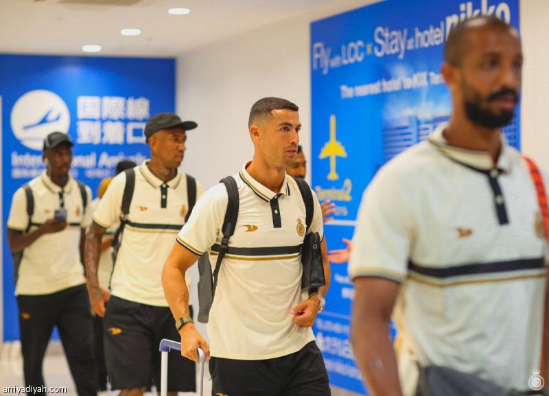 النصر يصل إلى اليابان
