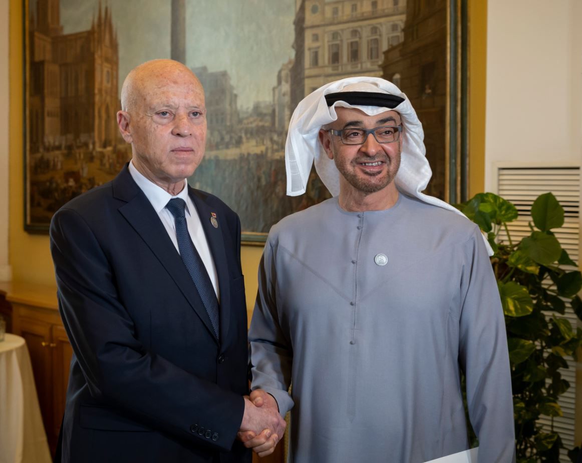 رئيس الدولة يلتقي عدداً من المشاركين في مؤتمر التنمية والهجرة في روما