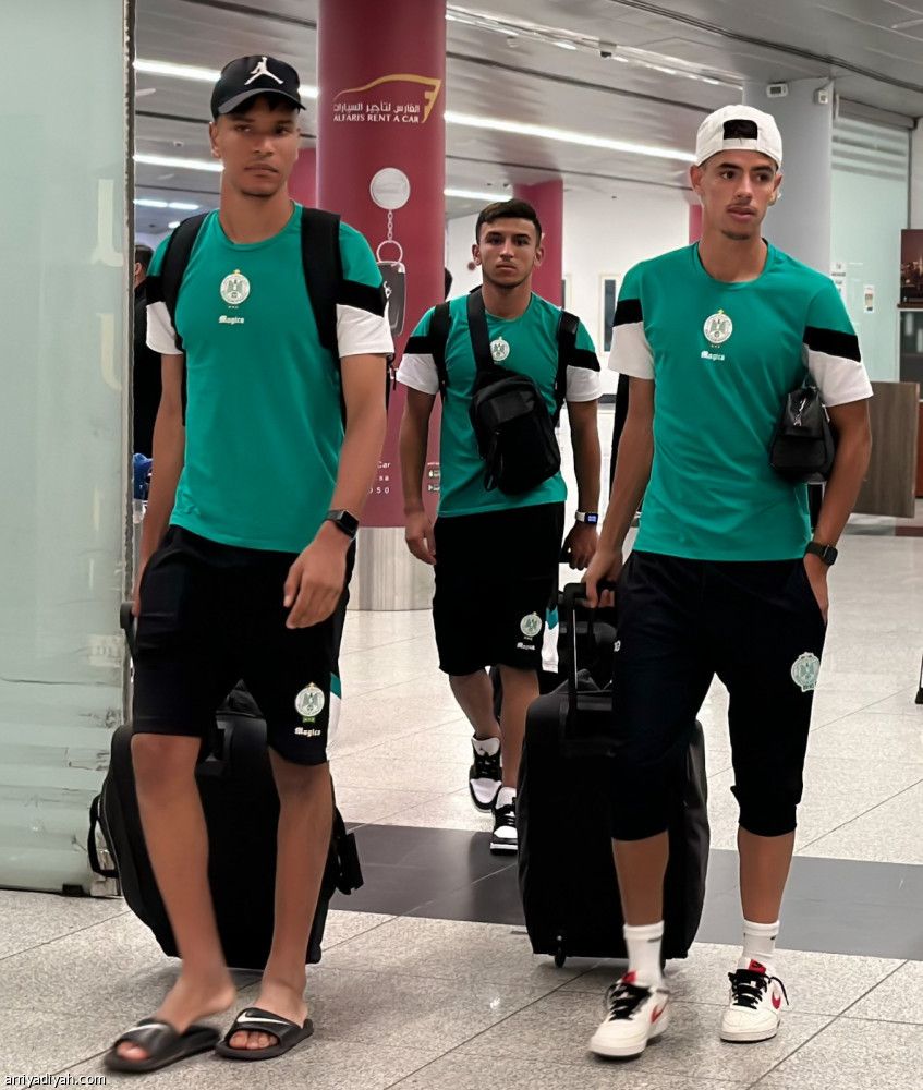 الرجاء والكويت يصلان أبها