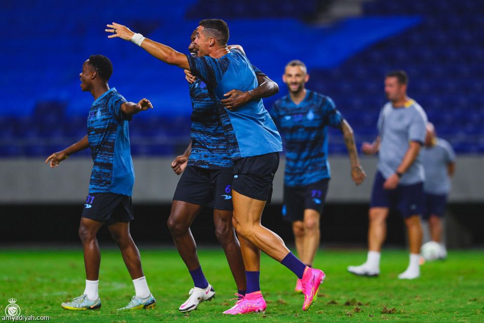 النصر يختتم تحضيرات باريس سان جيرمان