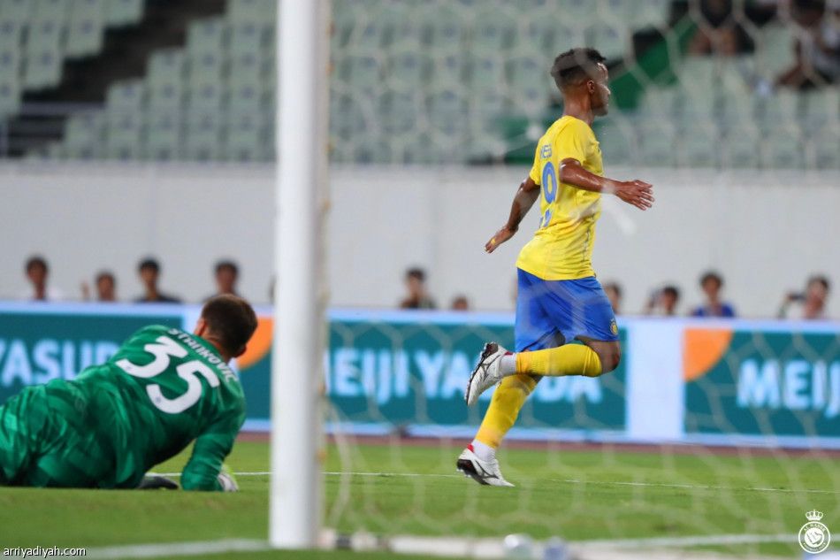 النصر يختم الجولة الآسيوية بتعادل إنتر ميلان