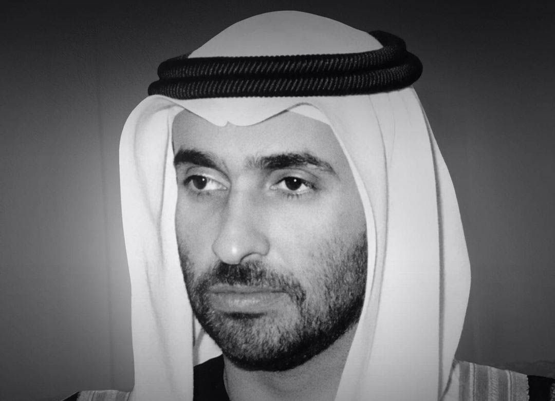 حمدان بن محمد ينعى سعيد بن زايد