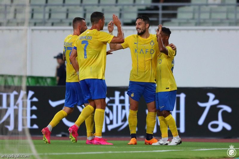 النصر يختم الجولة الآسيوية بتعادل إنتر ميلان