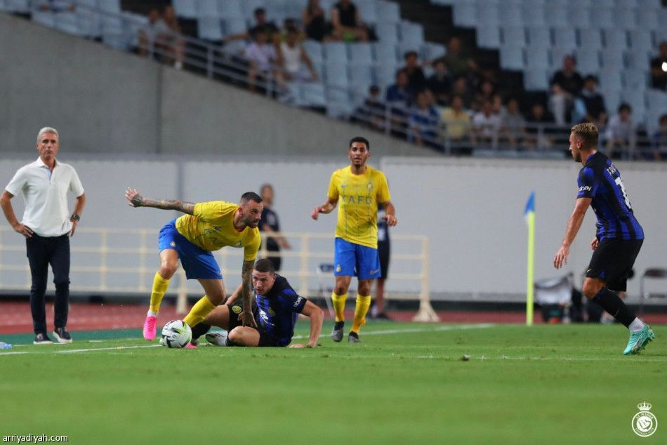 النصر يختم الجولة الآسيوية بتعادل إنتر ميلان