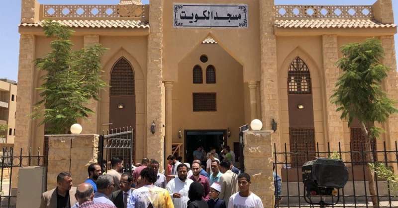 افتتاح «مسجد الكويت» في مدينة أكتوبر غرب القاهرة