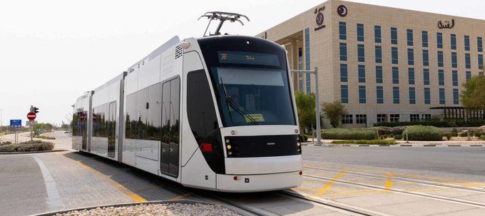 مؤسسة قطر تطلق الخط الأخضر لترام المدينة التعليمية