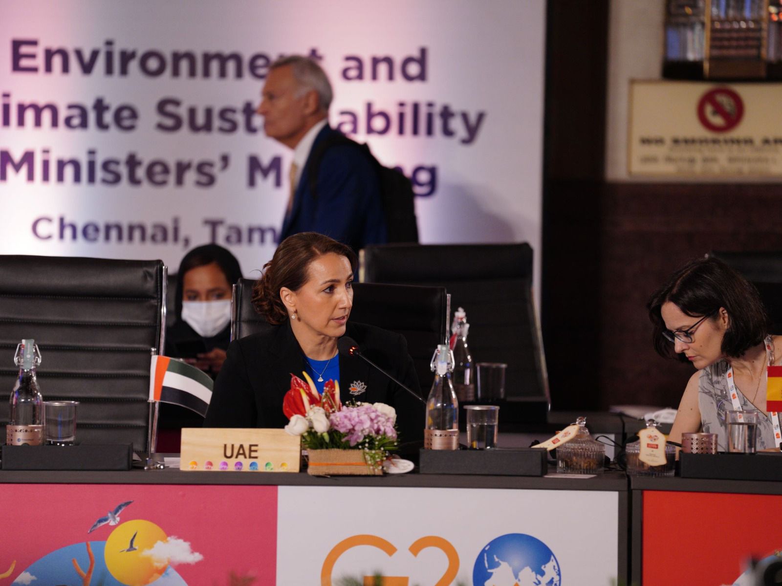 مريم المهيري تؤكد أهمية العمل المشترك لتعزيز التنمية المستدامة في العالم