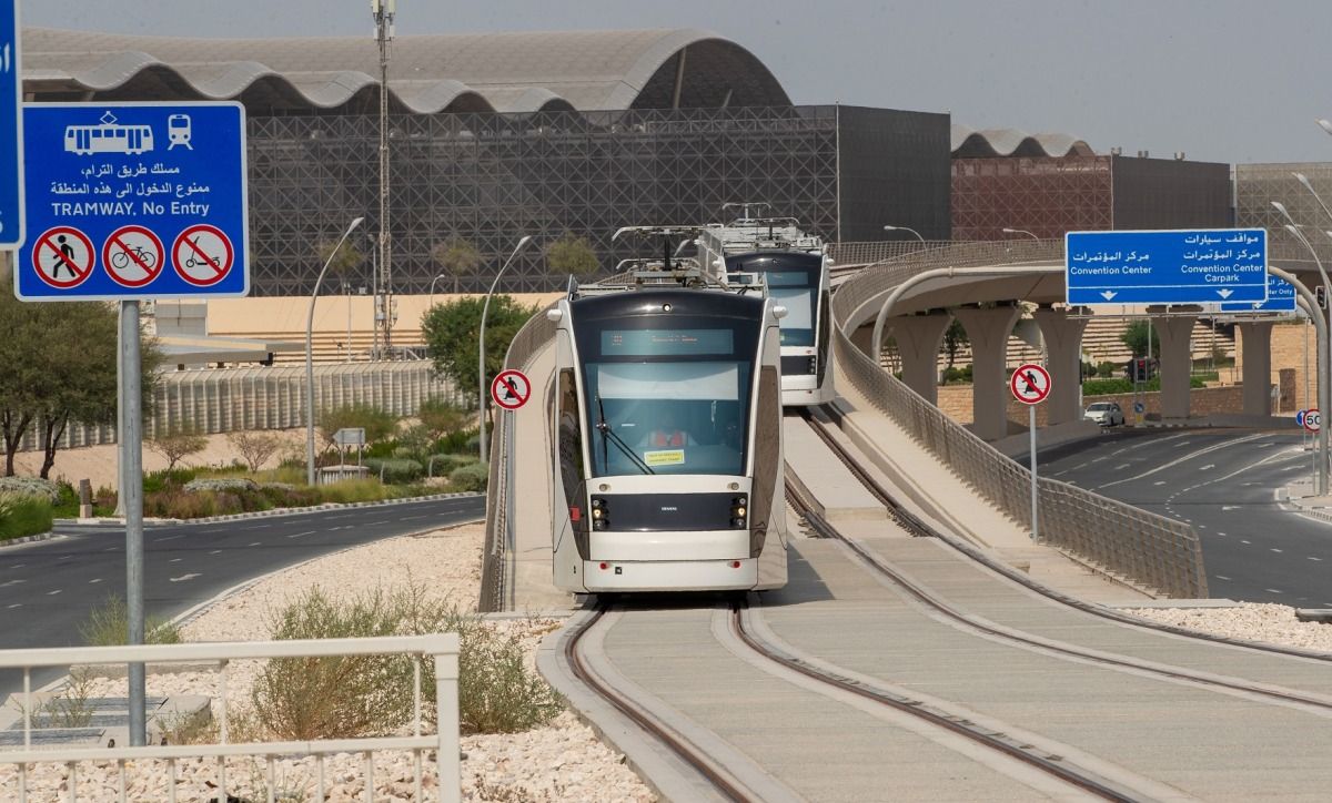 مؤسسة قطر تطلق الخط الأخضر لترام المدينة التعليمية