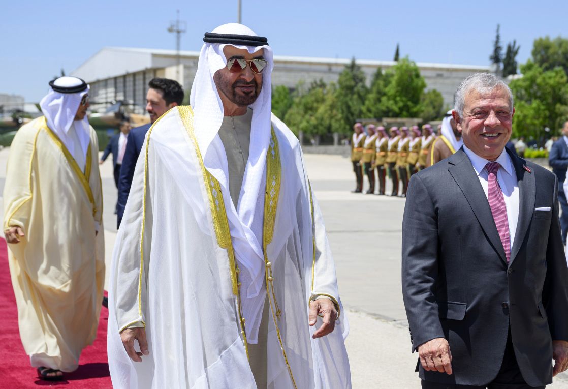 محمد بن زايد: الإمارات والأردن شريكان لتحقيق الازدهار الإقليمي