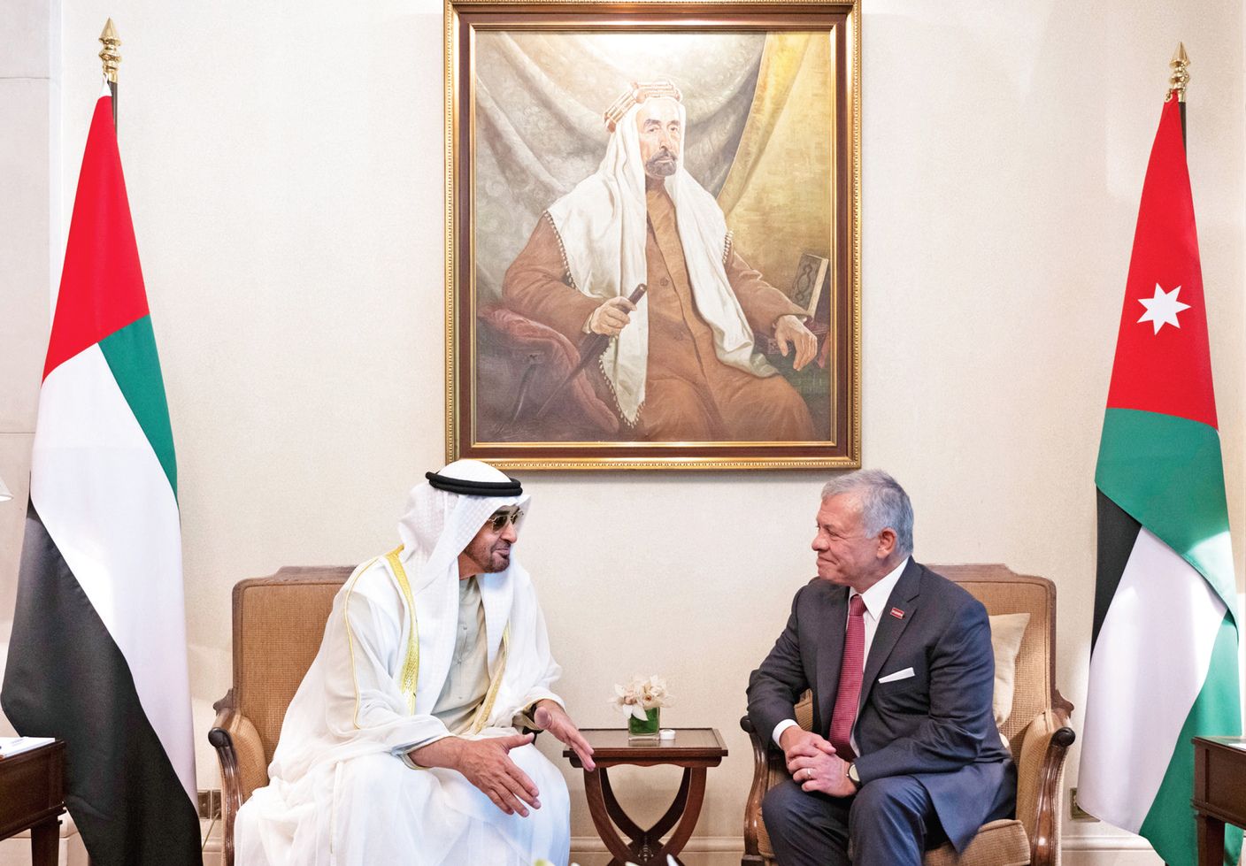 محمد بن زايد: الإمارات والأردن شريكان في العمل من أجل الاستقرار والازدهار الإقليمي