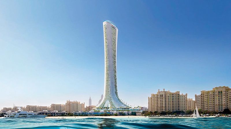 بيع شقة في نخلة جميرا بـ 54 مليون درهم