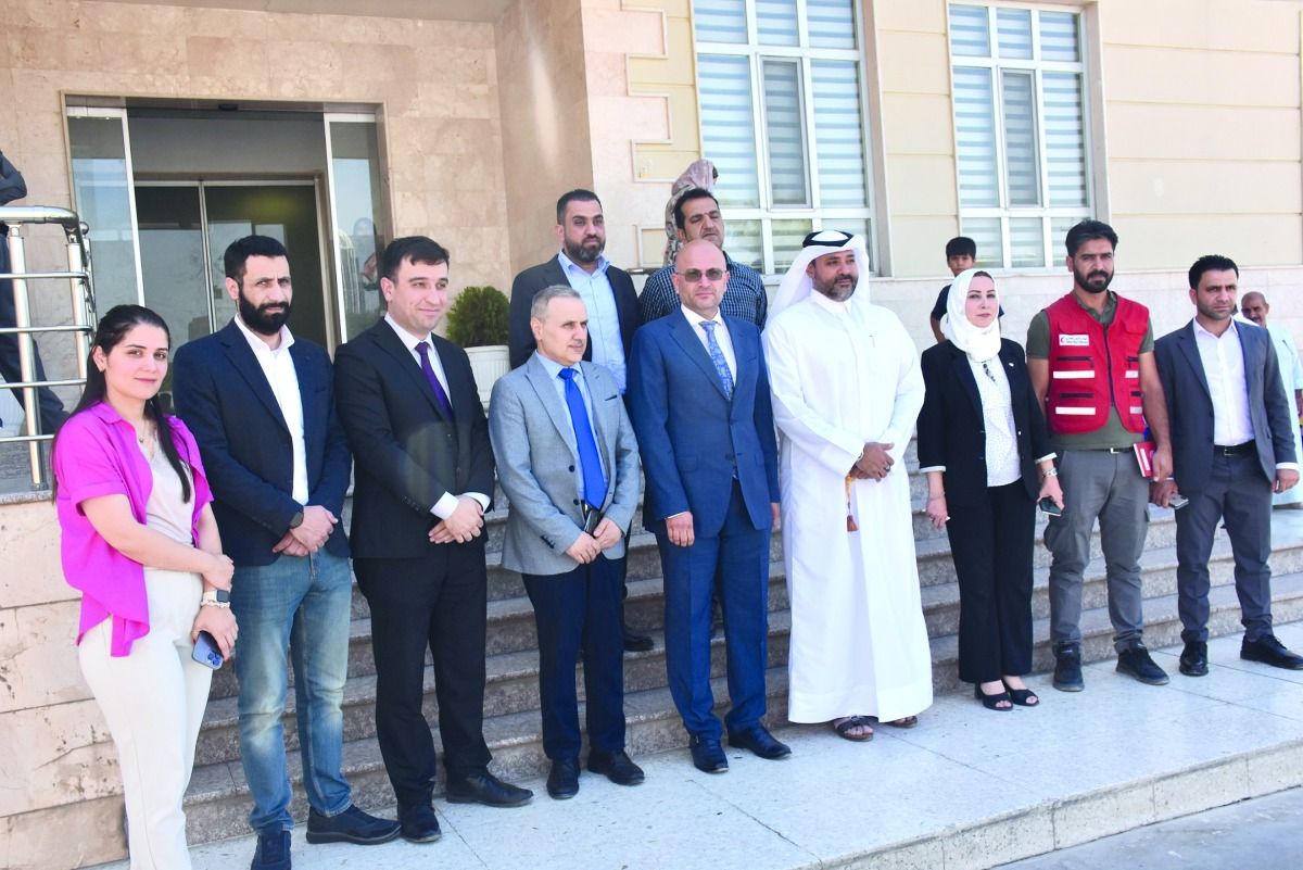 الهلال القطري يرعى مرضى  العيون والأورام بالعراق