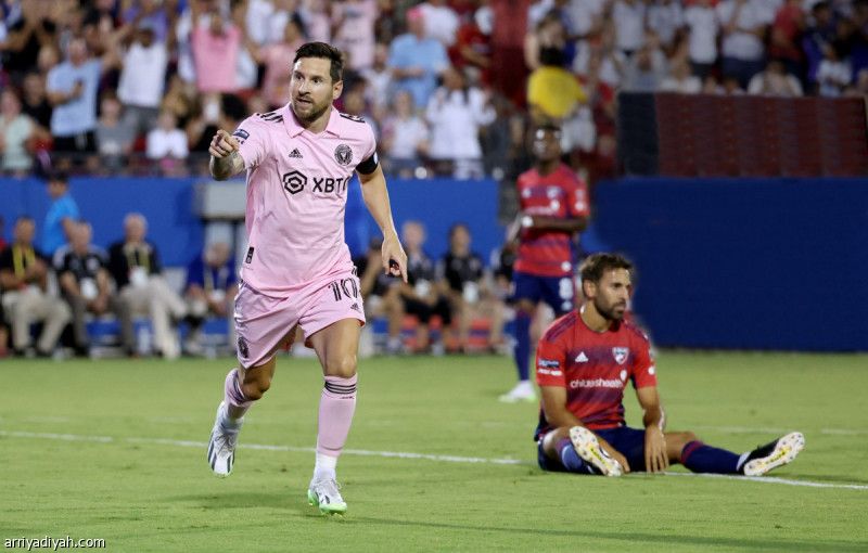 ميسي ينقذ ميامي