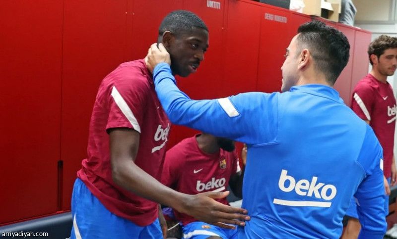 تشافي: رحيل ديمبيلي.. خيبة أمل كبيرة