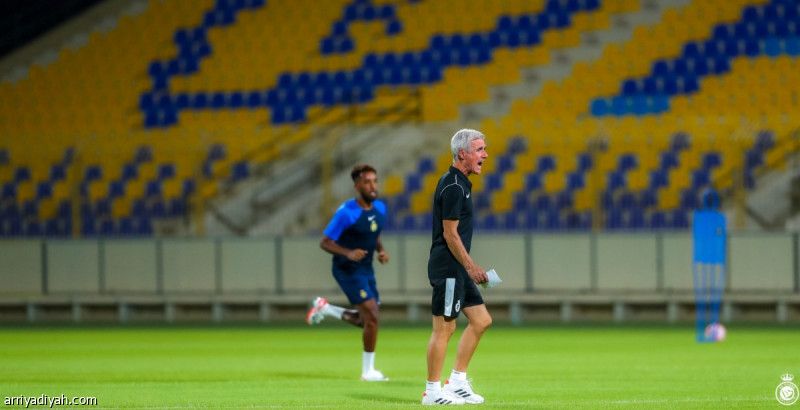 بعد24 ساعة من التتويج.. النصر يختتم تحضيرات مواجهة الاتفاق