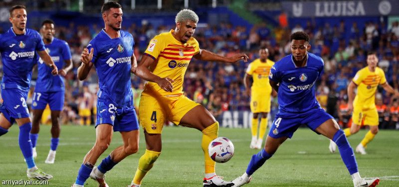 برشلونة يتعثر.. وطرد رافينيا وتشافي