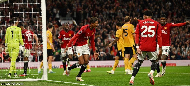 فاران يقود يونايتد إلى تخطي وولفرهامبتون