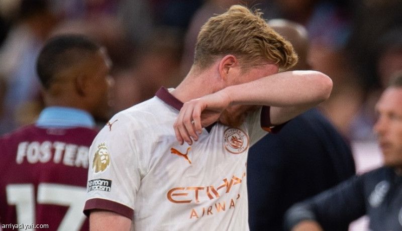 سيتي يفقد دي بروين 4 أشهر