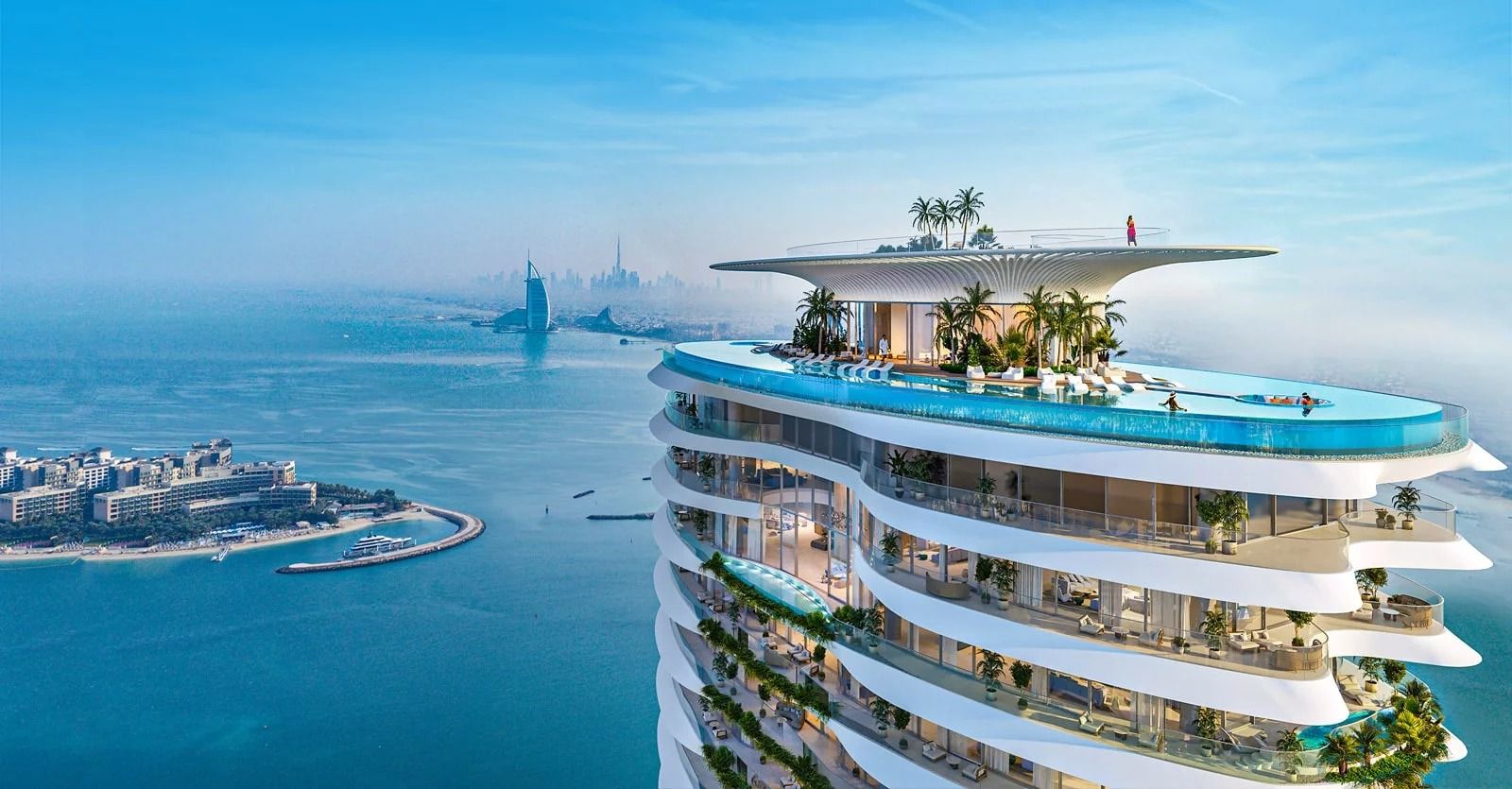 بيع شقة على الخريطة في نخلة جميرا اليوم بـ 111 مليون درهم