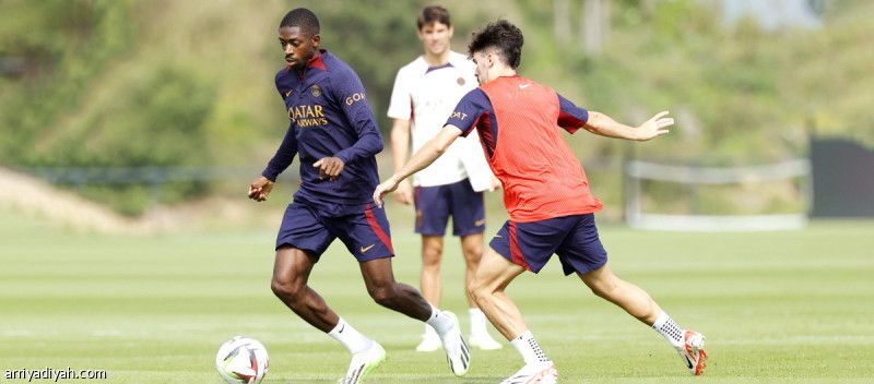 مبابي وديمبلي في تشكيلة إنريكي