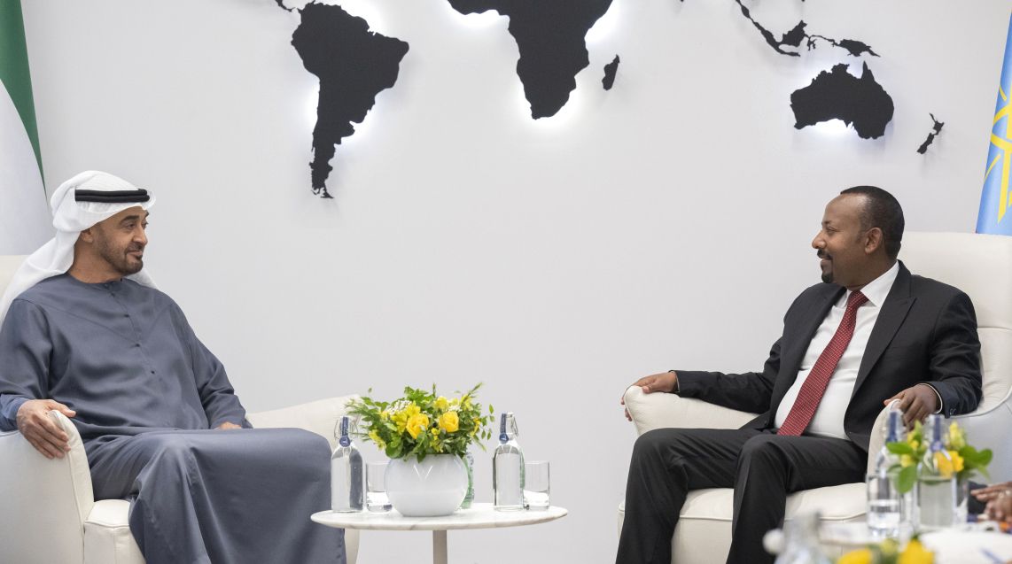 رئيس الدولة: الإمارات حريصة على تنمية التعاون المبني على الثقة والاحترام مع إثيوبيا