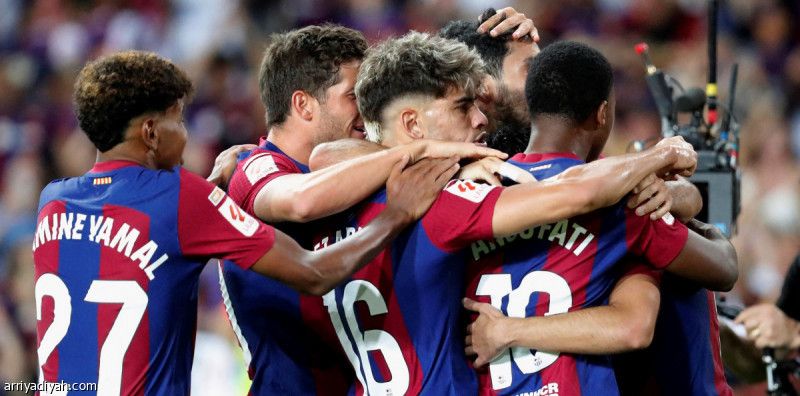 برشلونة يكسر صمود قادش بثنائية