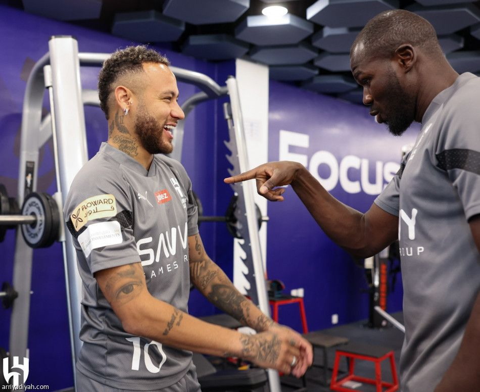 نيمار يظهر في تدريبات الهلال