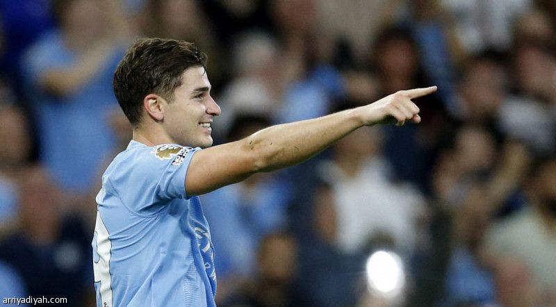 السيتي يكسب نيوكاسل بهدف ألفاريز