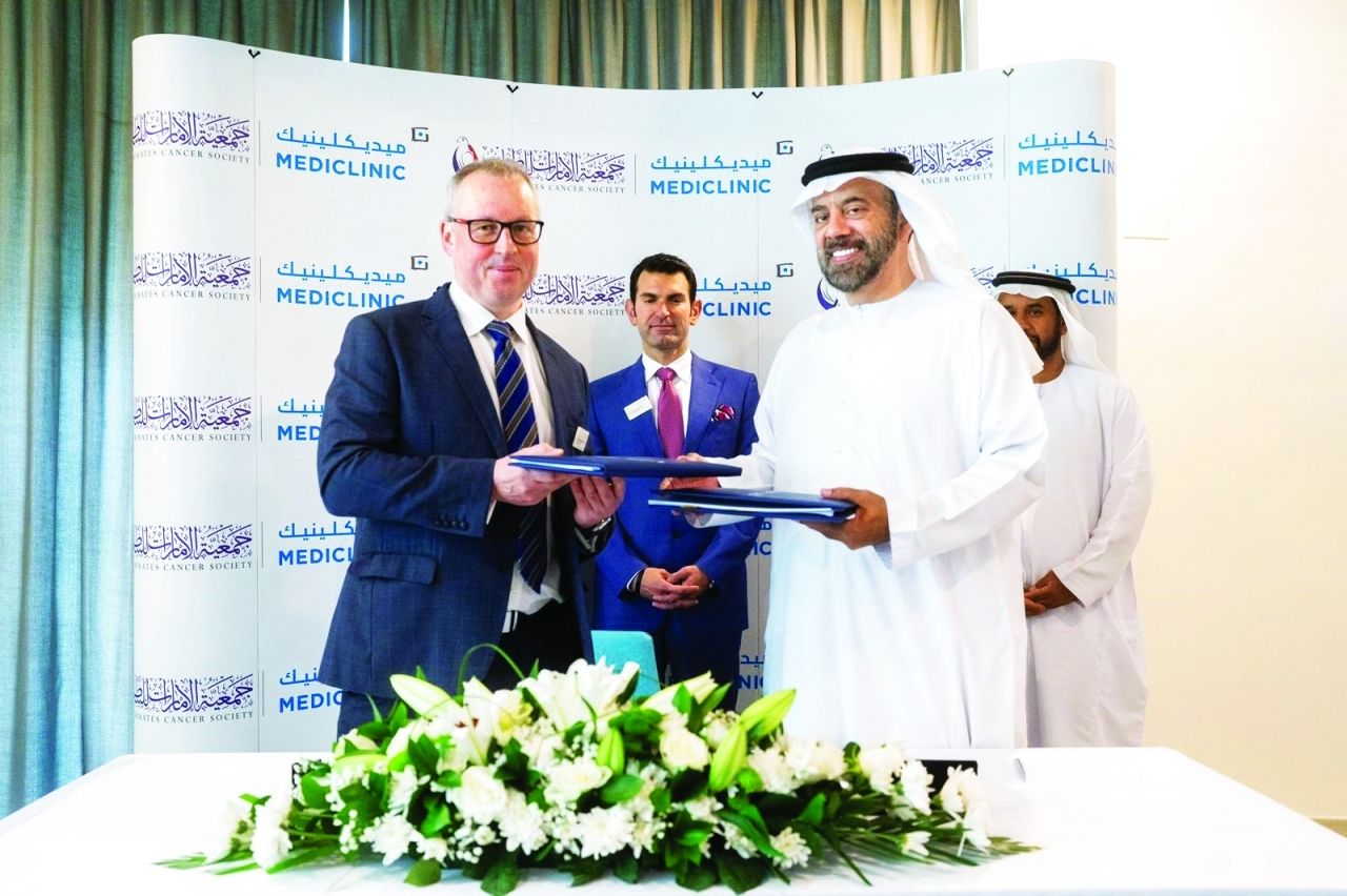 تفاهم بين «الإمارات للسرطان» و«ميديكلينيك» للارتقاء بالخدمات الصحية