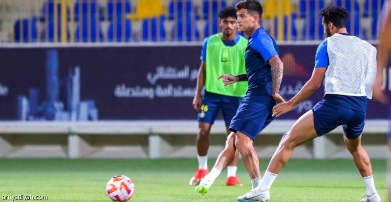 أوتافيو يشارك في تدريبات النصر