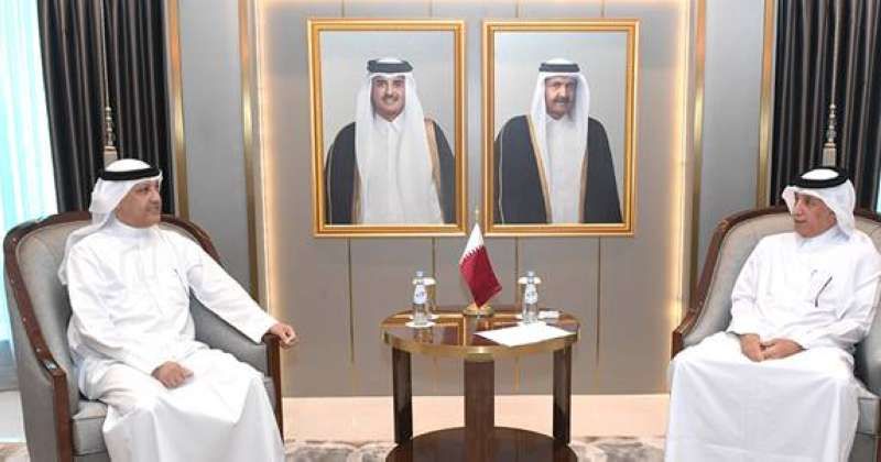 سفير الكويت بالدوحة يبحث مع وزير الدولة لشؤون الخارجية القطري مشاركة الكويت في «إكسبو الدوحة»