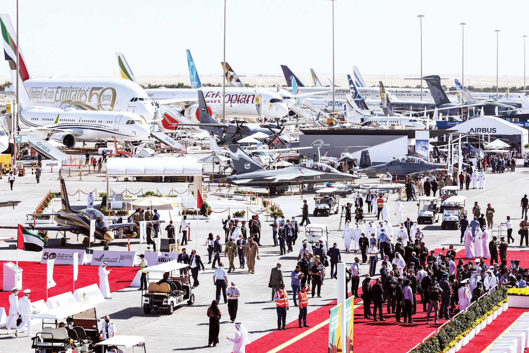 «دبي للطيران 2023» يركز على ابتكارات وحلول الاستدامة