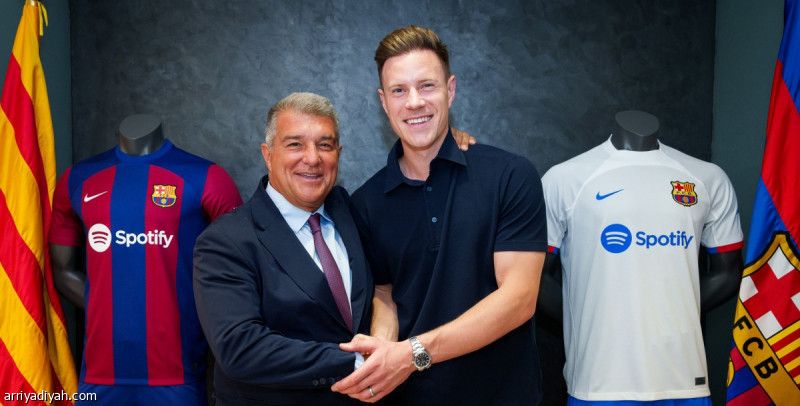 شتيجن يحمي مرمى برشلونة حتى 2028