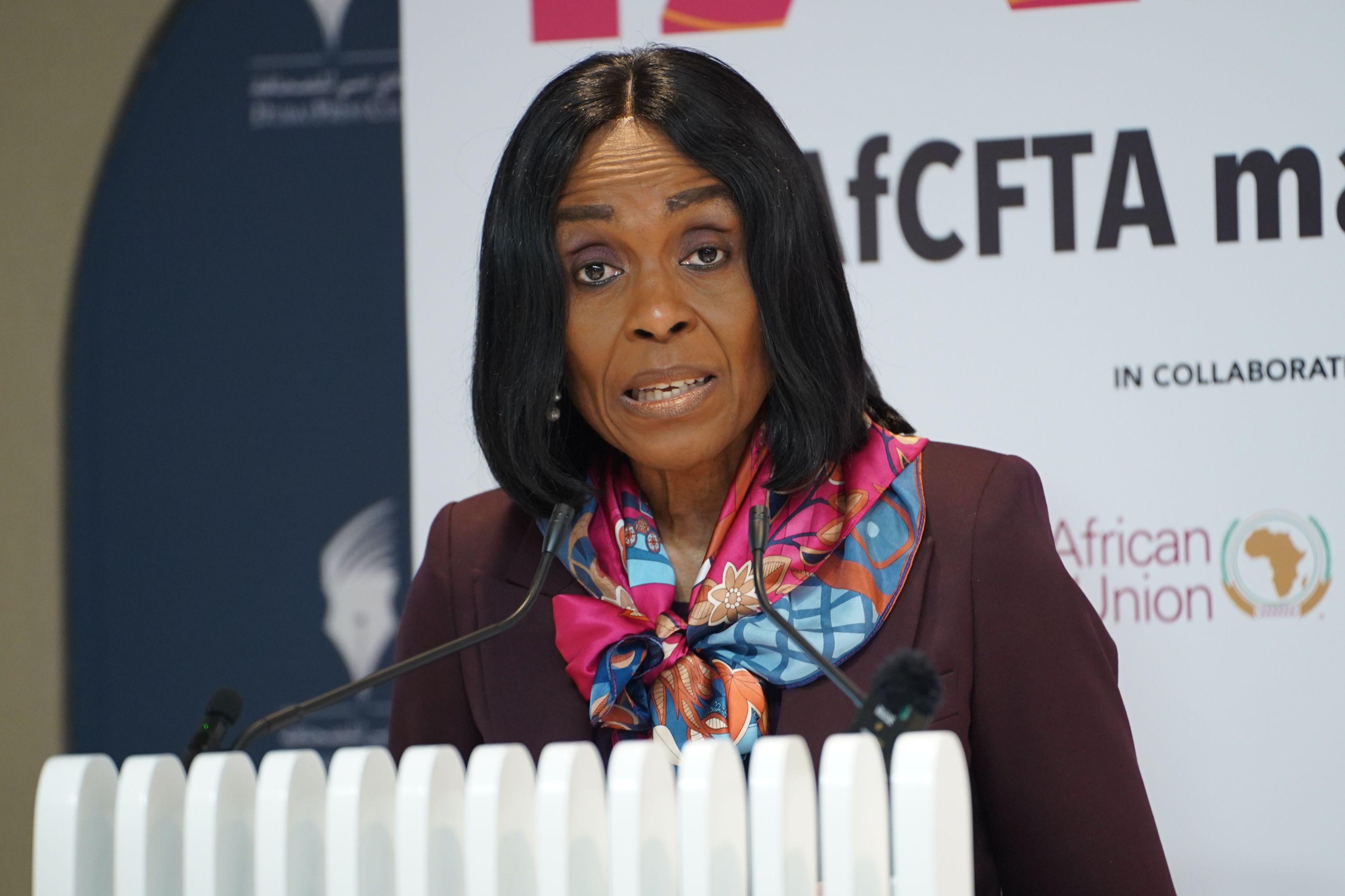 نائبة رئيس "بنك التجارة الأفريقي": اتفاقية التجارة الحرة القارية فرصة لتوسع الشركات الإماراتية في السوق الأفريقية