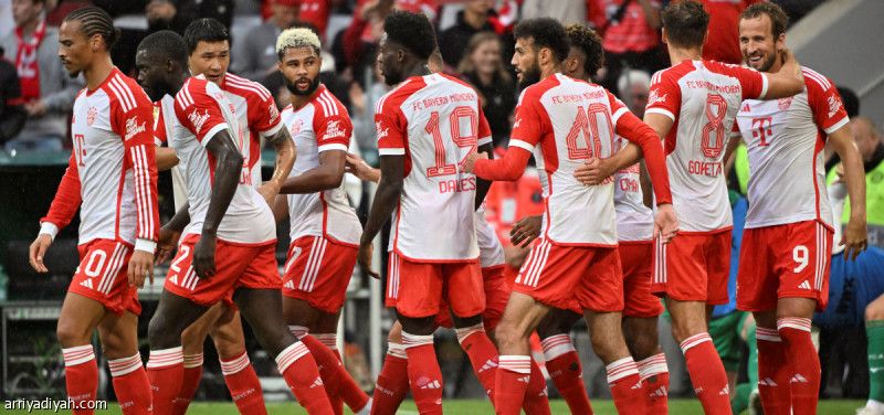 ثنائية كين تقود بايرن إلى عبور أوجسبورج