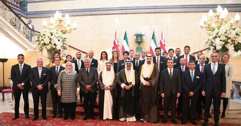 سمو ولي العهد يرعى الاحتفال بمرور 70 عاماً على تأسيس مكتب الاستثمار الكويتي في لندن