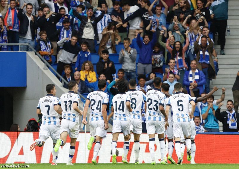 سوسيداد يقسو على غرناطة بخماسية