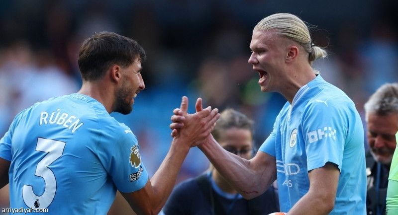 هالاند يقود سيتي إلى اكتساح فولهام