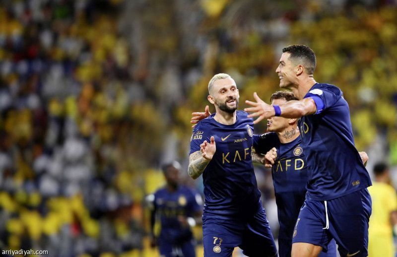 النصر يبكر بمعادلة رصيد الخماسيات