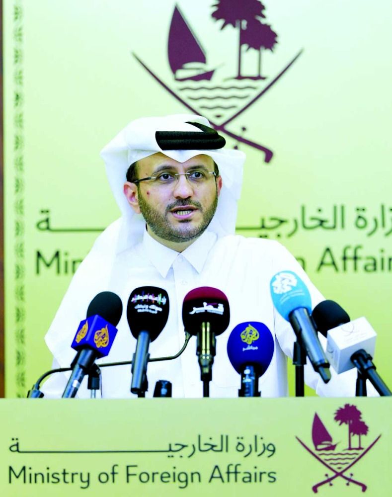 متحدث الخارجية: لقاء رئيس الوزراء ونظيره الصومالي تناول دور قطر في استقرار البلد الشقيق