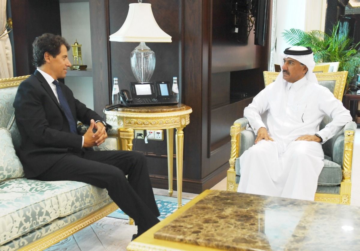 الأمين العام لوزارة الخارجية يجتمع مع سفير إيطاليا