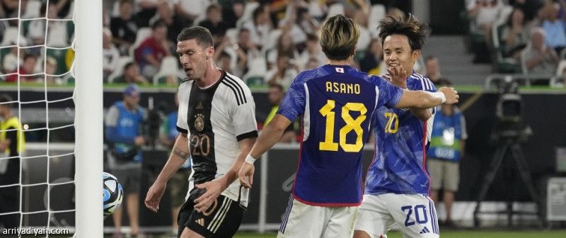 تجريبيا.. اليابان تضرب ألمانيا برباعية