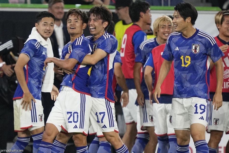 تجريبيا.. اليابان تضرب ألمانيا برباعية