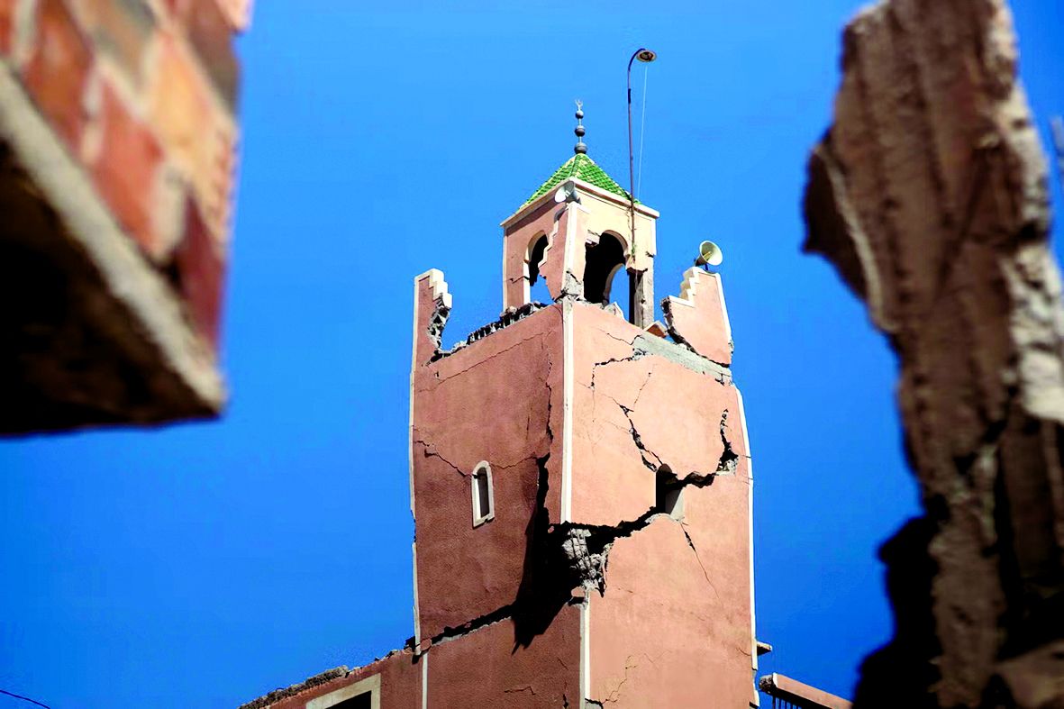 قطر الخيرية تغيث المتضررين من الزلزال بالمغرب