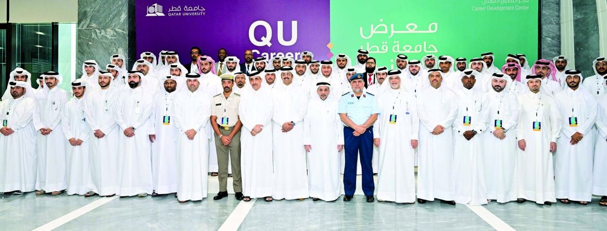 70 جهة تشارك في معرض جامعة قطر المهني
