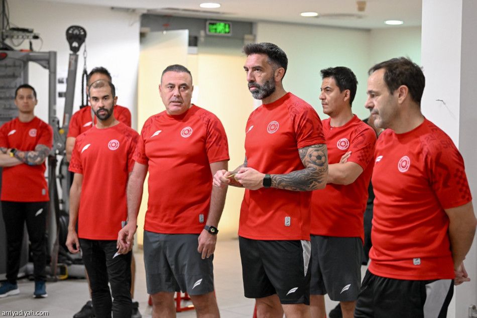 الشباب.. براون يكثف اللياقة