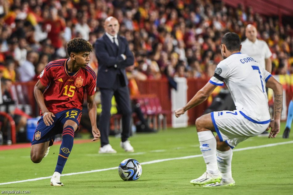 إسبانيا تقسو على قبرص بسداسية