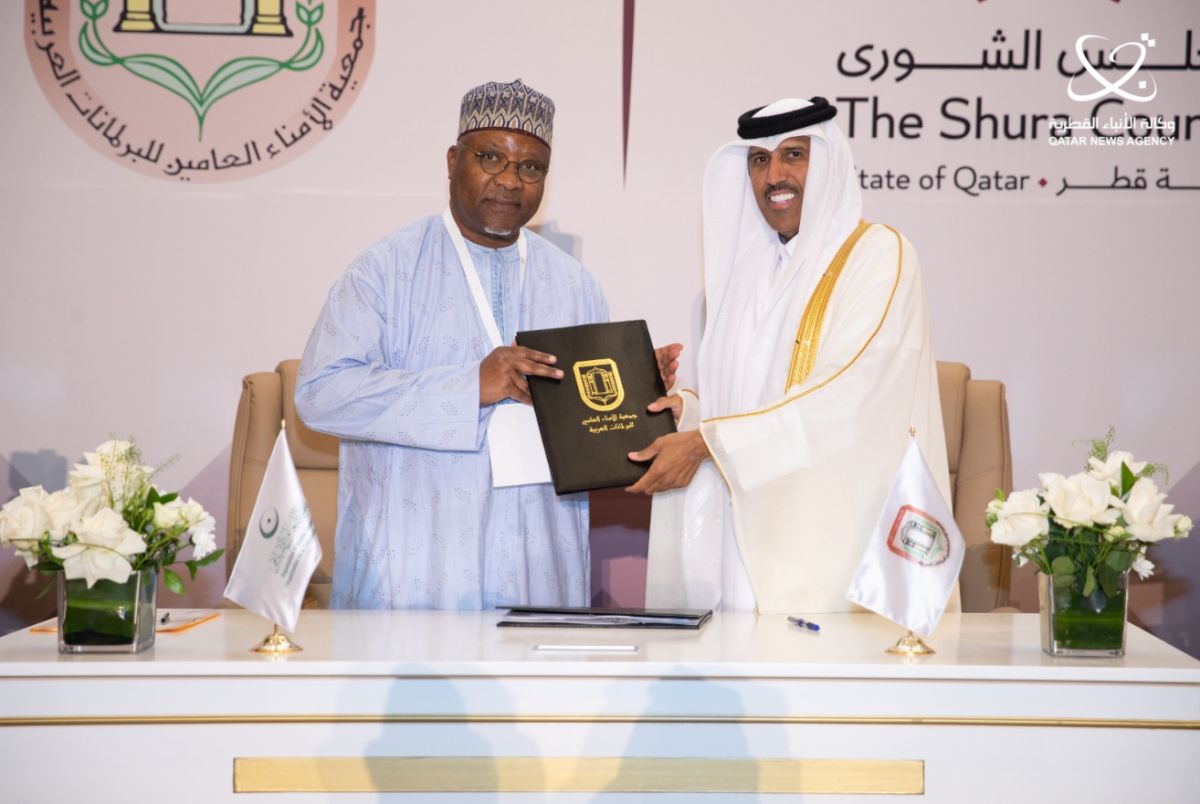 جمعية الأمناء العامين للبرلمانات العربية توقع اتفاقية مع اتحاد مجالس الدول الأعضاء بمنظمة التعاون الإسلامي