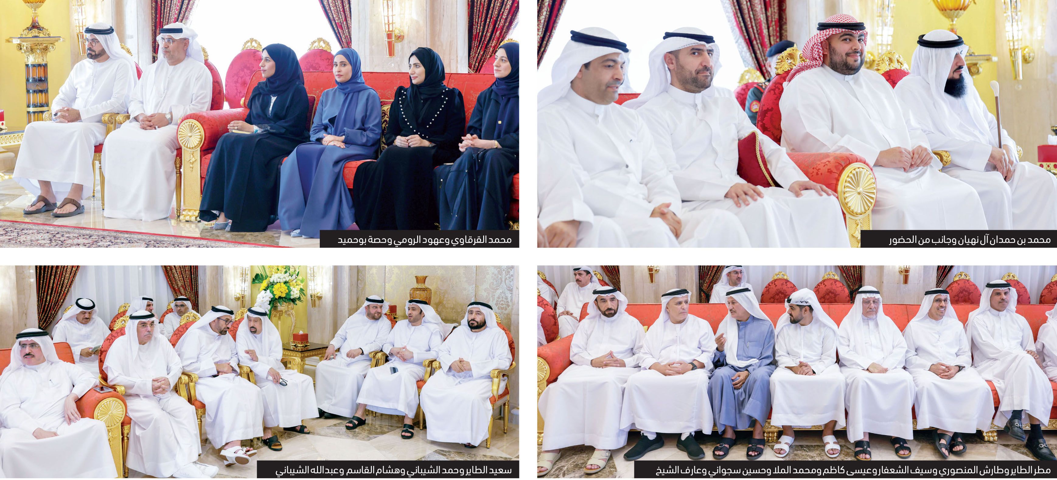 محمد بن راشد ونائب رئيس الوزراء الكويتي يستعرضان العلاقات الأخوية بين البلدين